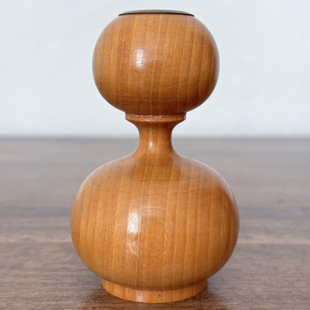 けれたろさまおまとめ同梱【東ドイツ 木製のキャンドルスタンド2つ】ヴィンテージ