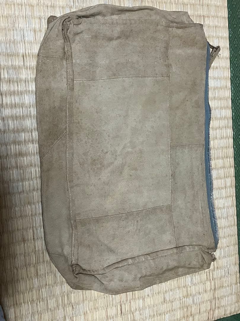 日本陸軍将校私物外套　九八式外套　国民帽　ポーチセット　当時物です。