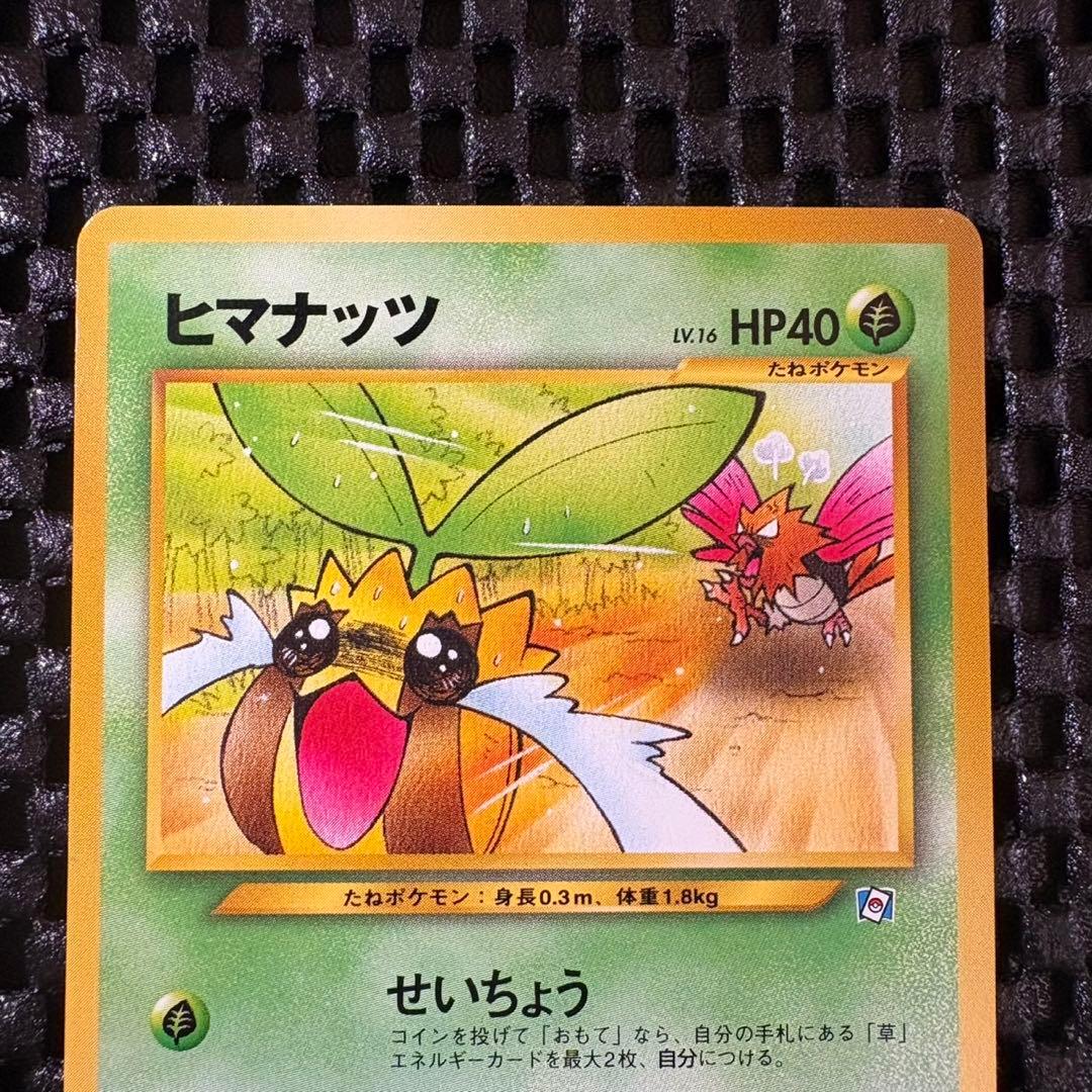 ポケモンカード　旧裏　ヒマナッツ　ポケモンカードになったワケ 4巻　プロモ