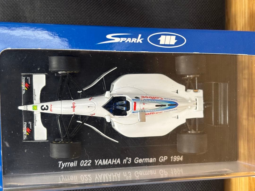 1/43 スパーク ティレル022 片山右京 1994 ドイツGP 宮沢模型