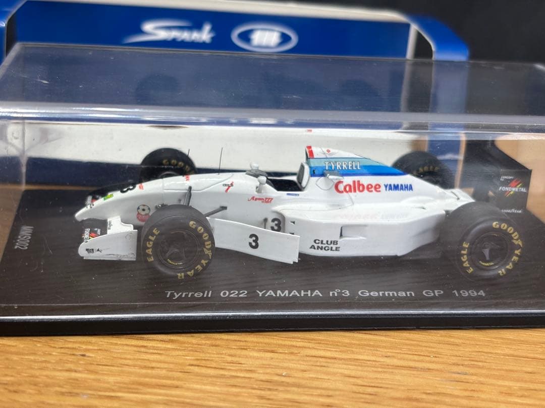 1/43 スパーク ティレル022 片山右京 1994 ドイツGP 宮沢模型