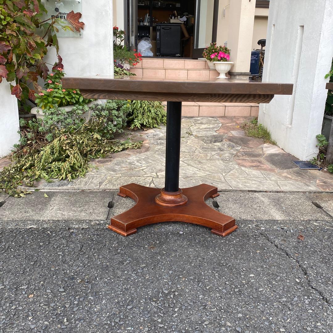 木製クロス型テーブル 約120cm✖️70㎝