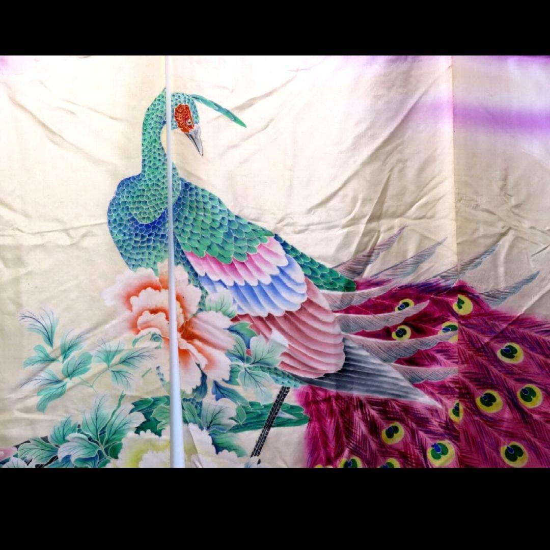 花嫁のれん 花嫁暖簾 加賀のれん　絹