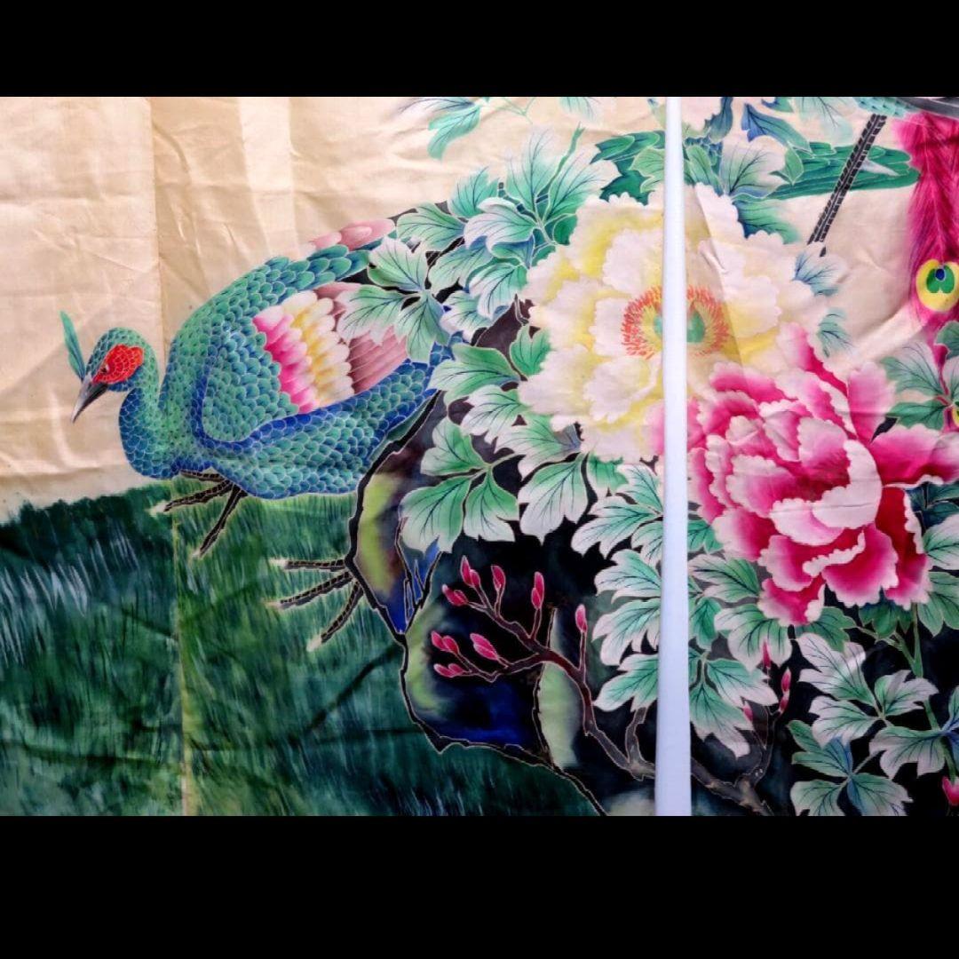 花嫁のれん 花嫁暖簾 加賀のれん　絹