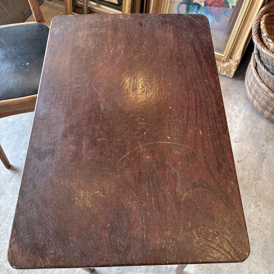 鉄脚サイドテーブル アンティーク家具