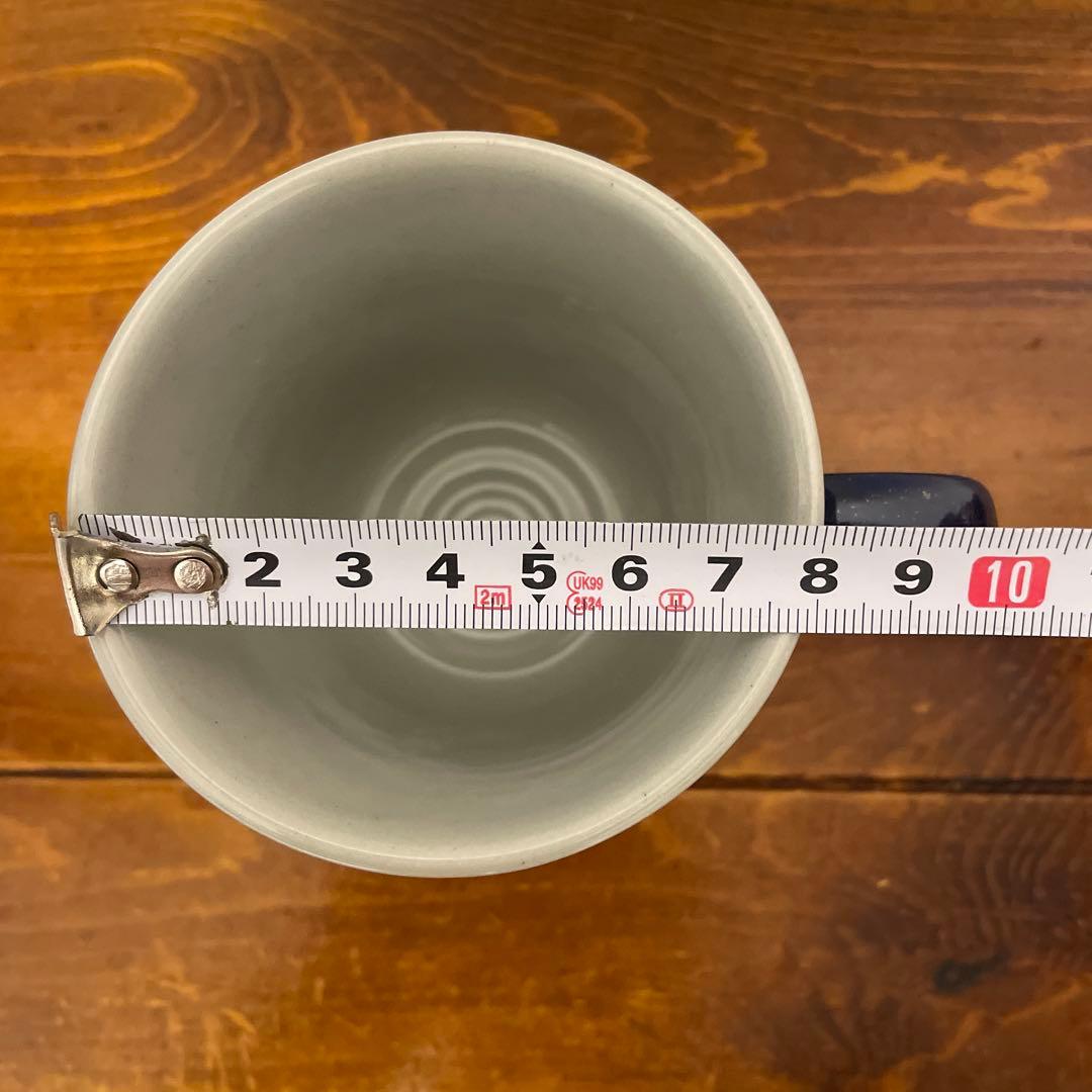 【限定1セット・新品】萬古焼 藍窯 カメリア モーニングプレート・ステップマグ