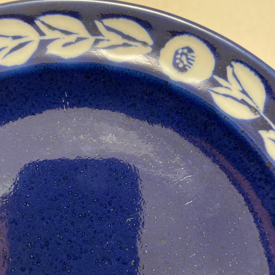 【限定1セット・新品】萬古焼 藍窯 カメリア モーニングプレート・ステップマグ