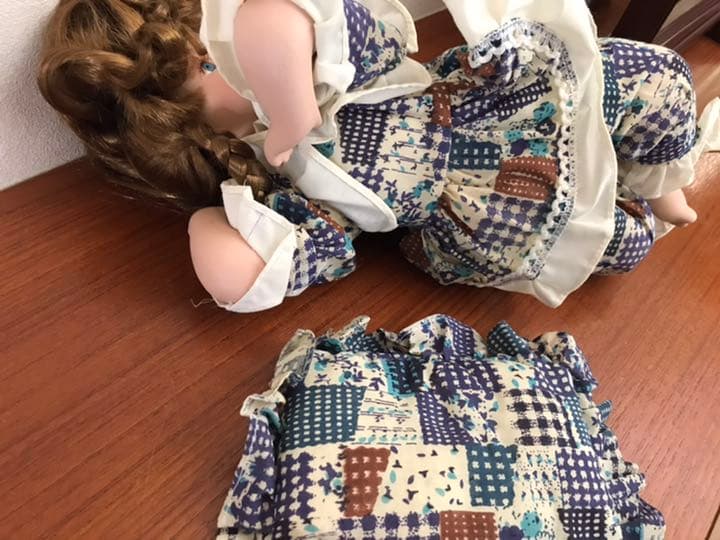 Reinart Faelens 人形　ブルー　ドイツ　ビスクドール