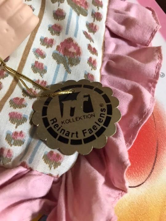 Reinart Faelens 人形　ブルー　ドイツ　ビスクドール