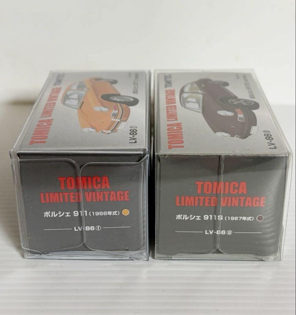 トミカリミテッドヴィンテージ　ポルシェ911 (2台セット)