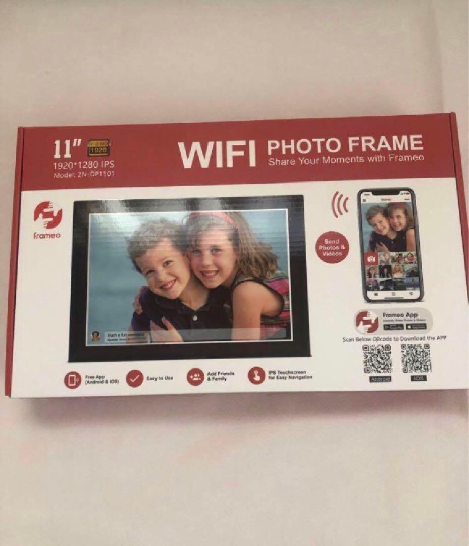 10.5インチスマートWiFiデジタルフォトフレーム タッチスクリーン64GB