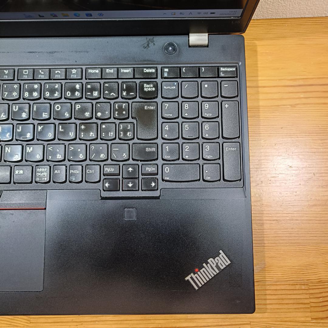 ThinkPad L15 Gen1 10世代 i5 16GB SSD512GB