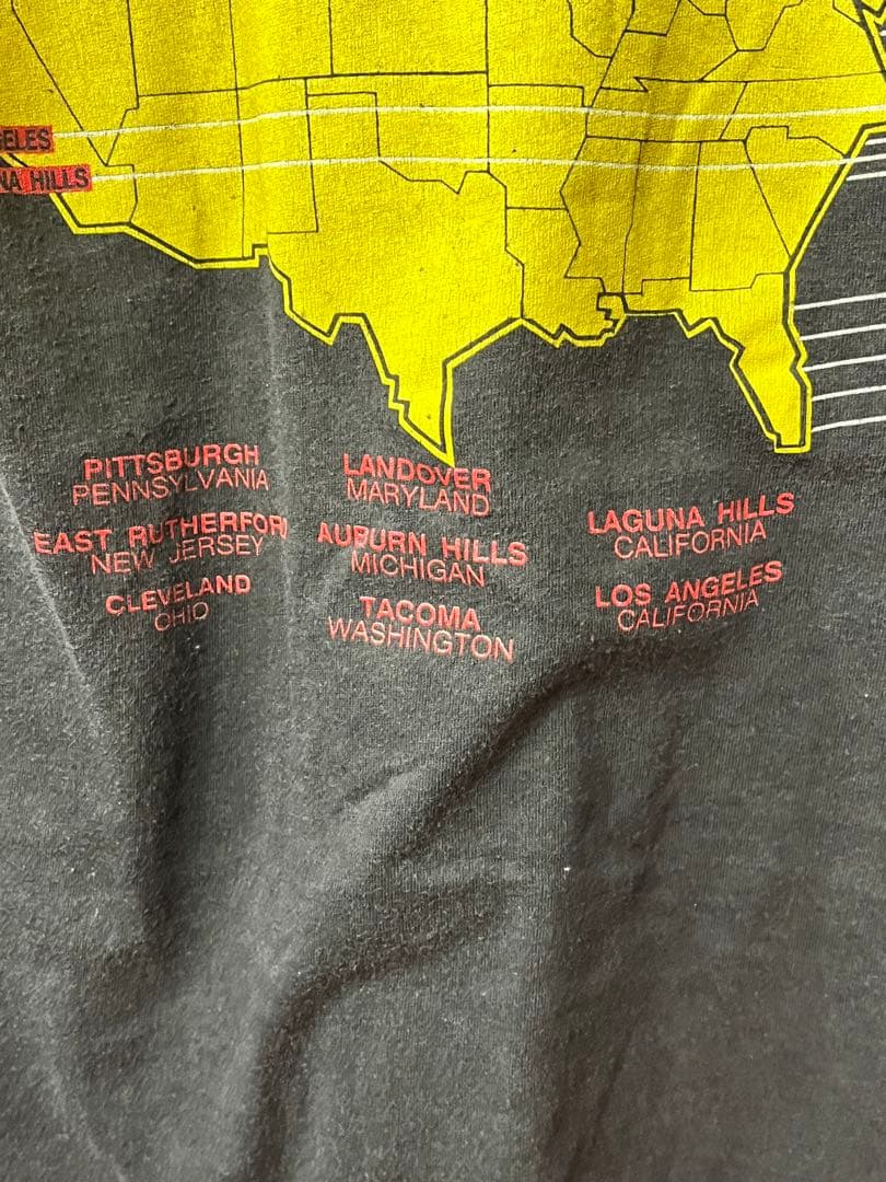 マイケル・ジャクソン BAD 1988ツアーTシャツ USA製 バンドT