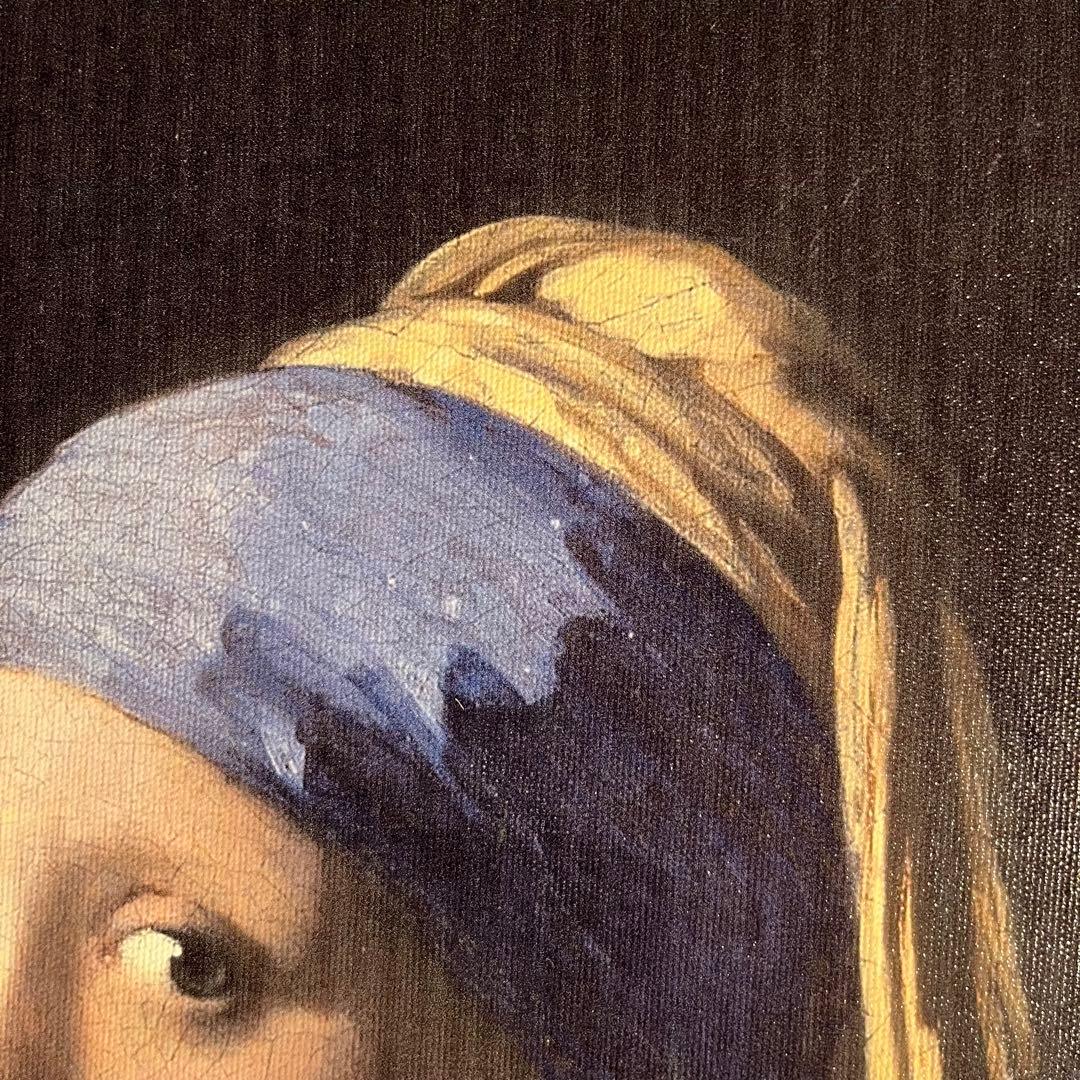プリントアート フェルメール 真珠の耳飾りの少女 絵画 額付き インテリア