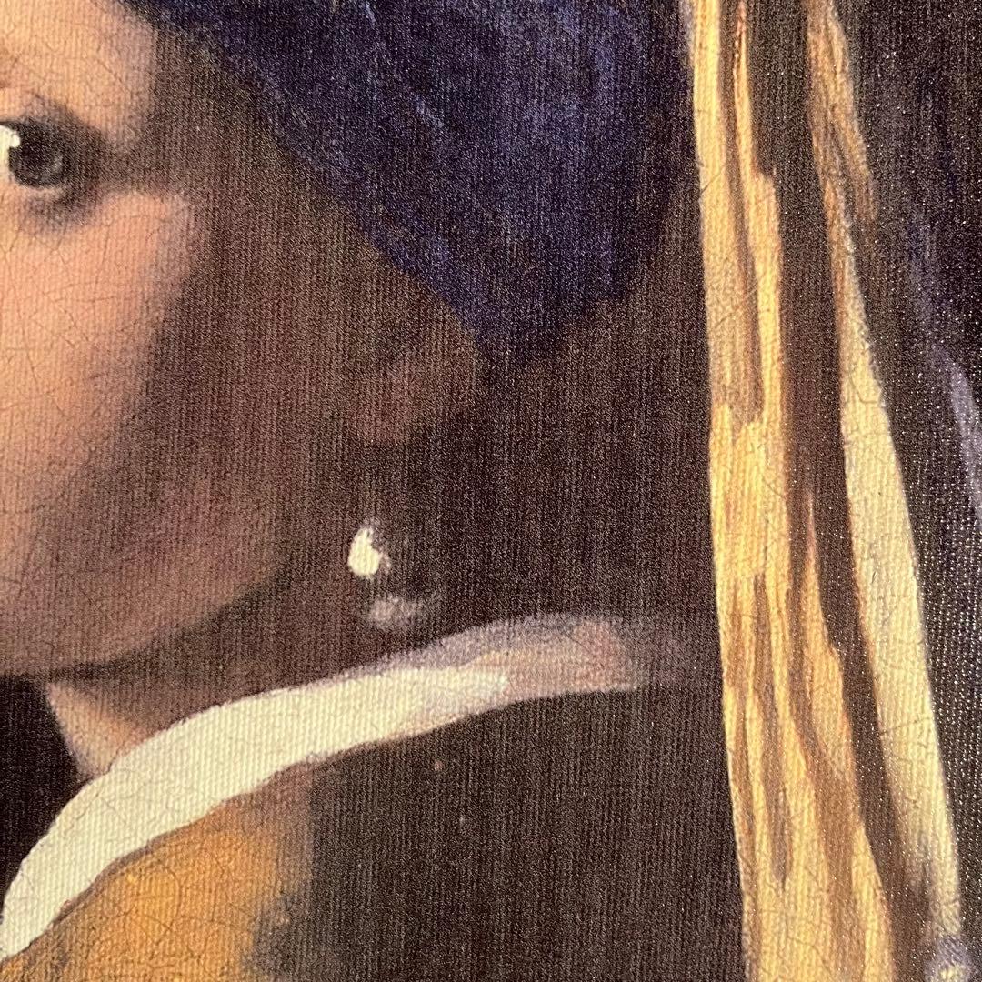 プリントアート フェルメール 真珠の耳飾りの少女 絵画 額付き インテリア
