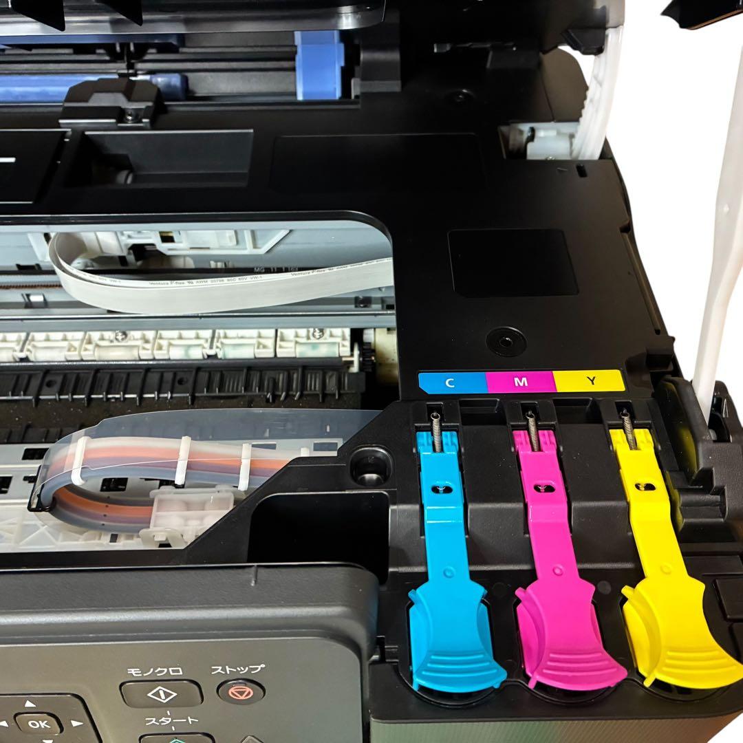 CANON キャノン A4 インクジェット プリンター G3370 印刷113枚