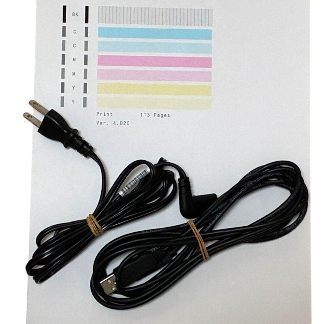 CANON キャノン A4 インクジェット プリンター G3370 印刷113枚