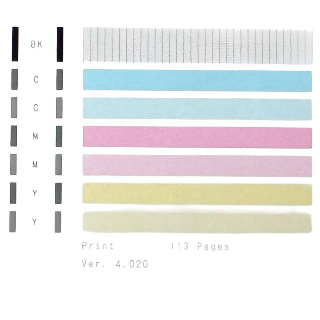 CANON キャノン A4 インクジェット プリンター G3370 印刷113枚