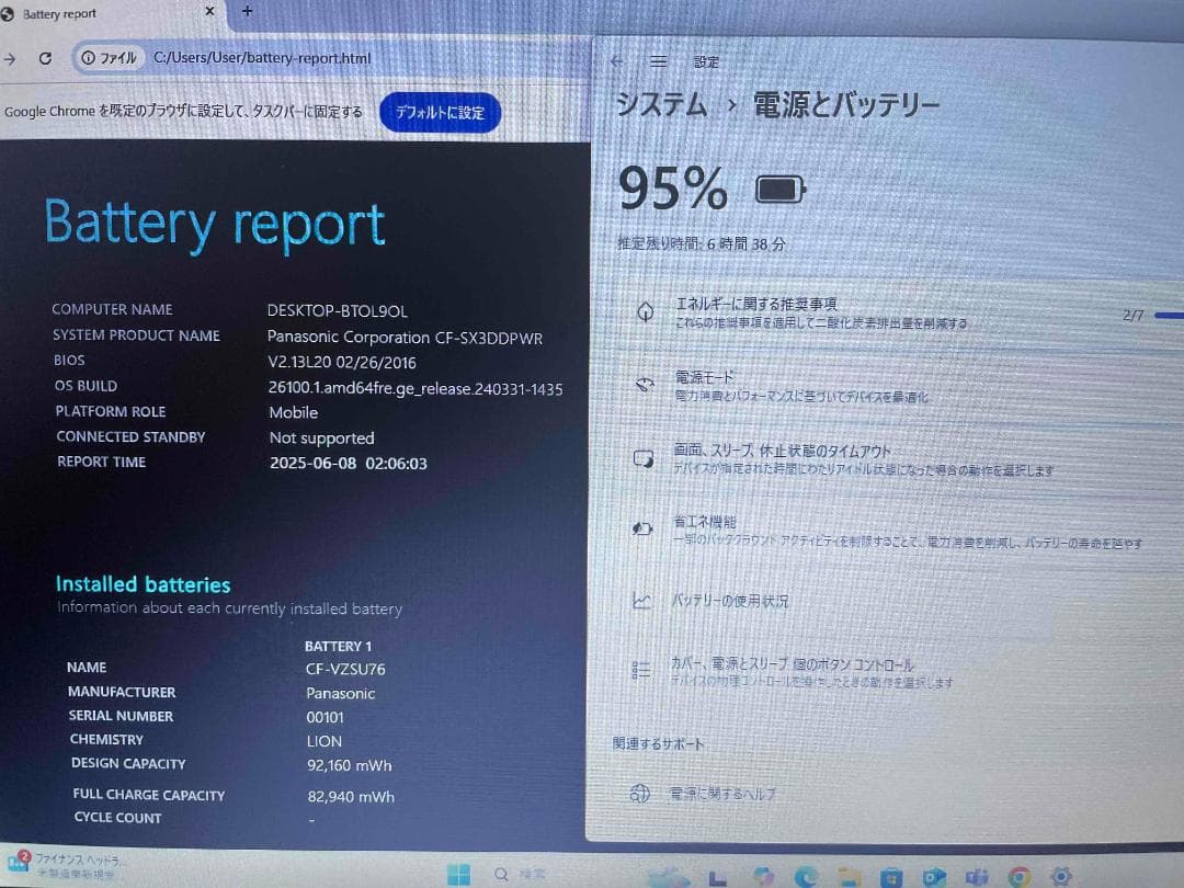 Win11搭載 CF-SX3 メモリ8GB SSD256GB 純正ACアダプタ有