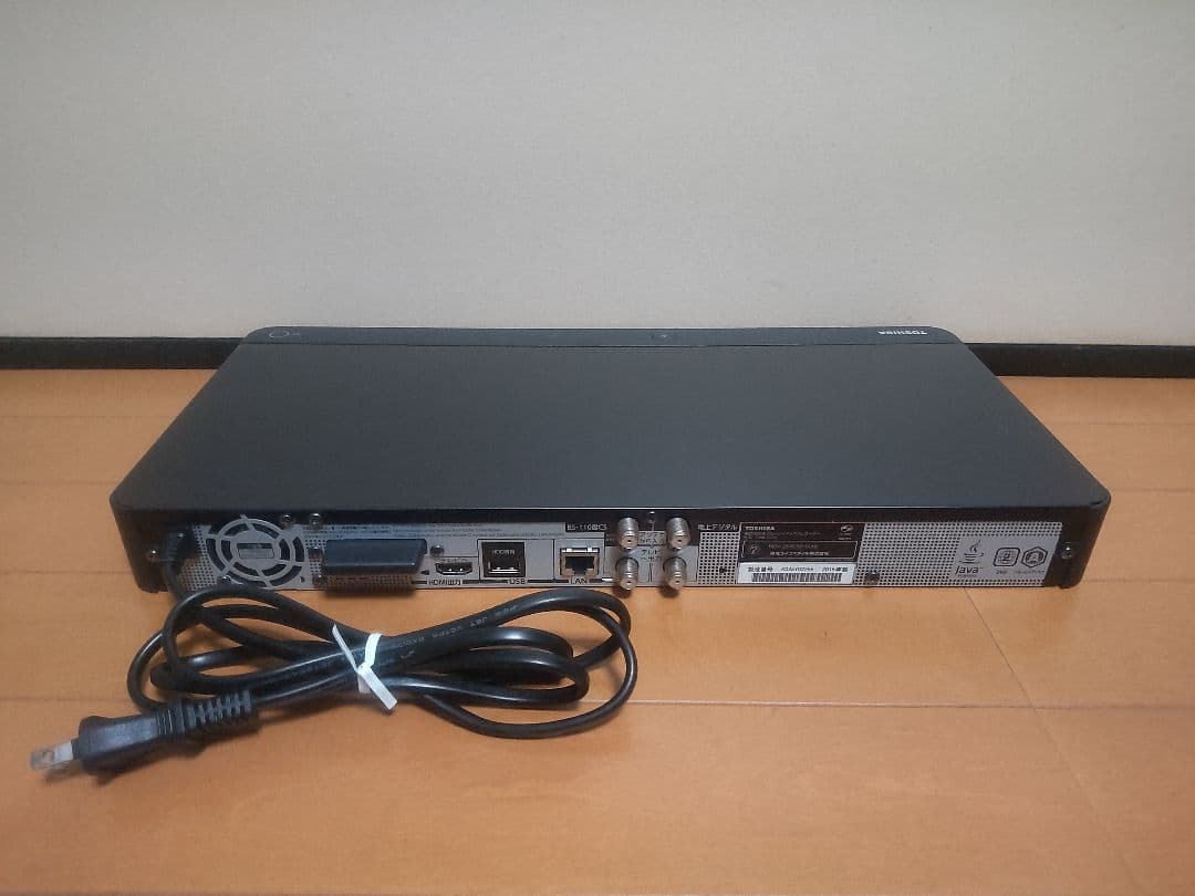 東芝　REGZA　DBR―Z620 1TB→2TB プチメンテ済み