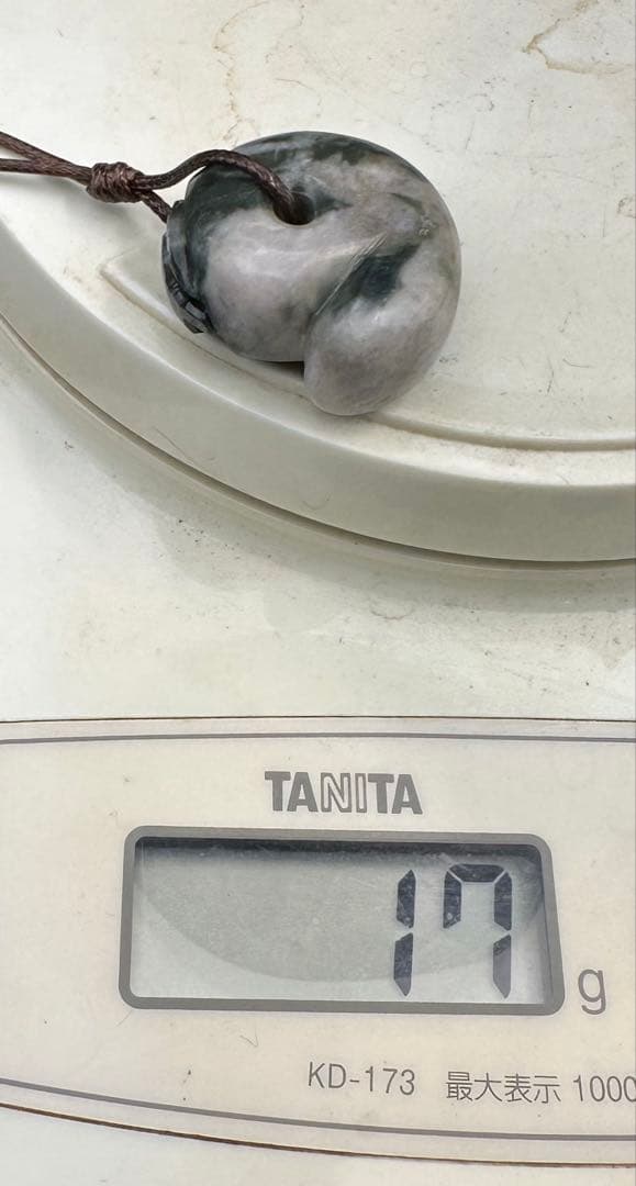 2026.3.9緊急制作　魂守勾玉　新潟産青玉