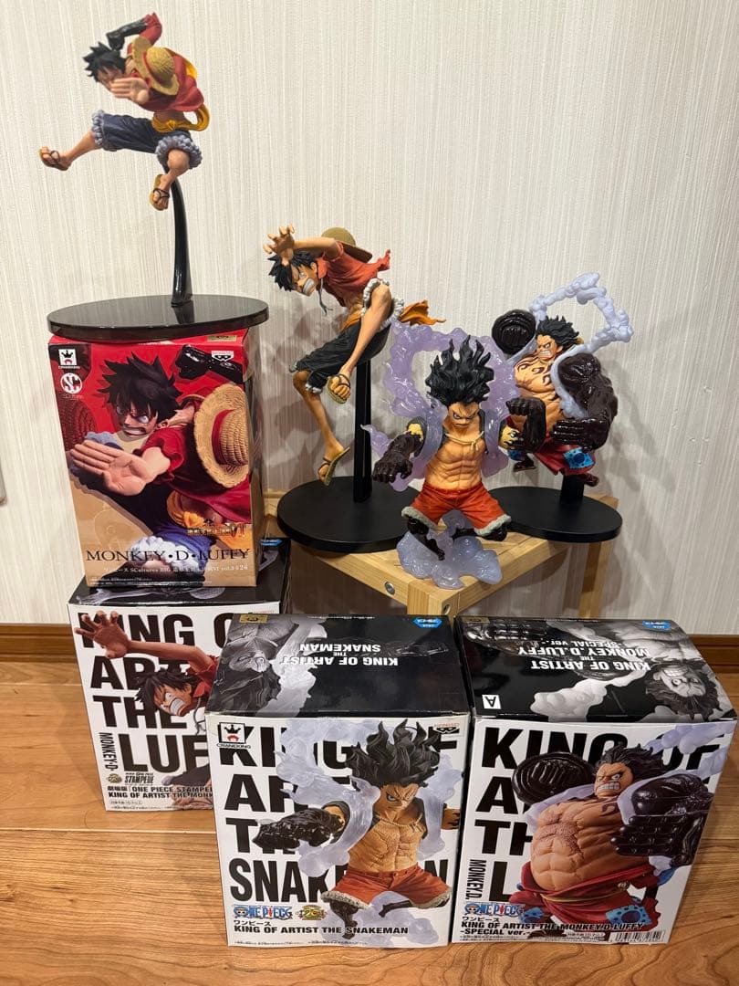 ルフィ KING OF ARTIST 造形王 まとめ売り フィギュア