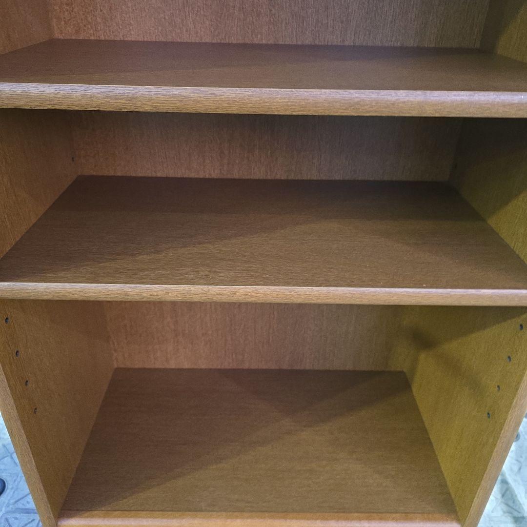 浜本工芸 本棚 ダークブラウン　オープンシェルフ