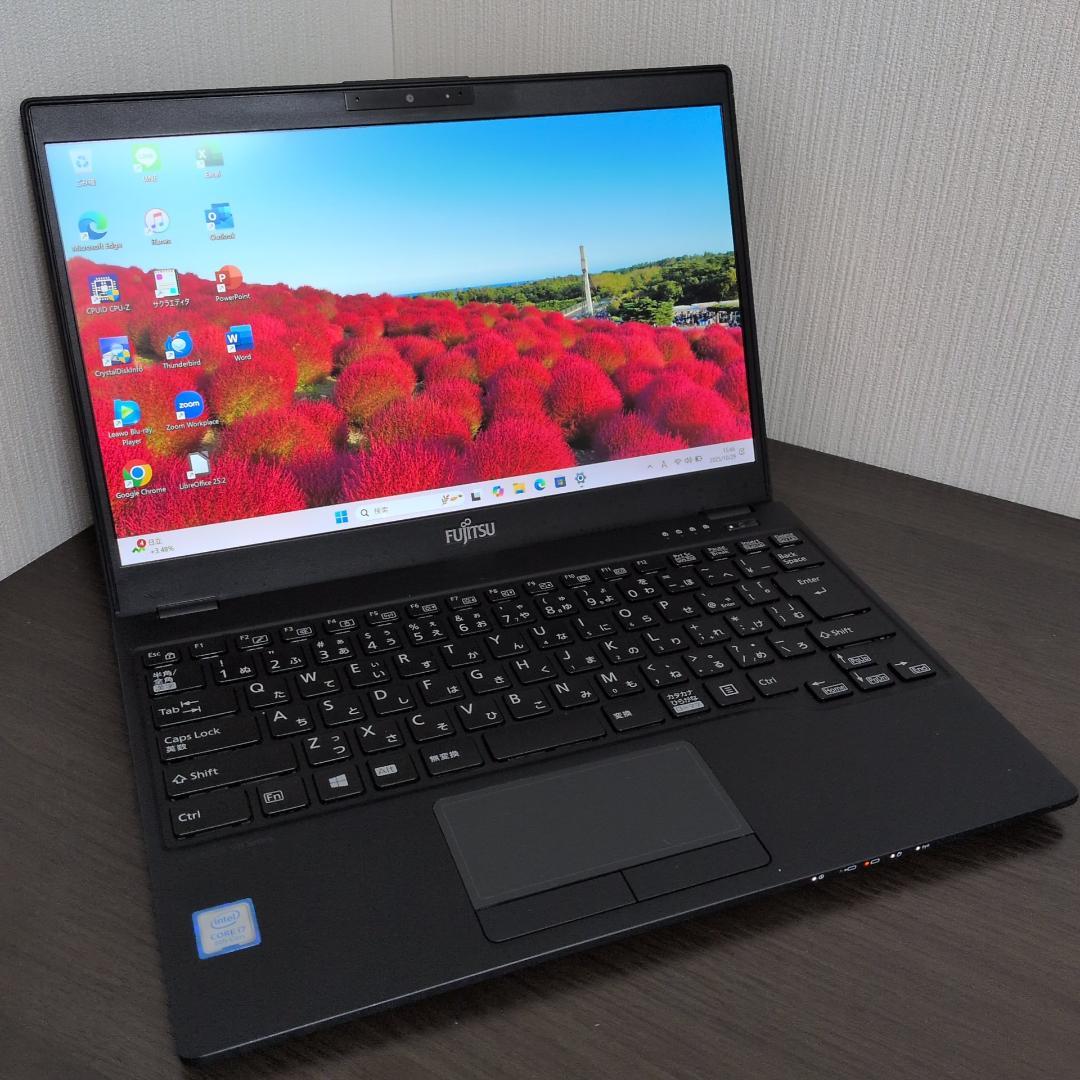 【第８世代Corei7】富士通／UH90D2／メモリ8GB／SSD512GB