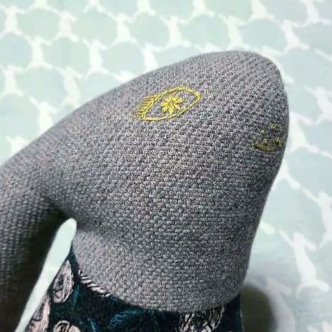 ミナペルホネン usagi cushion ウサギクッション rosy navy