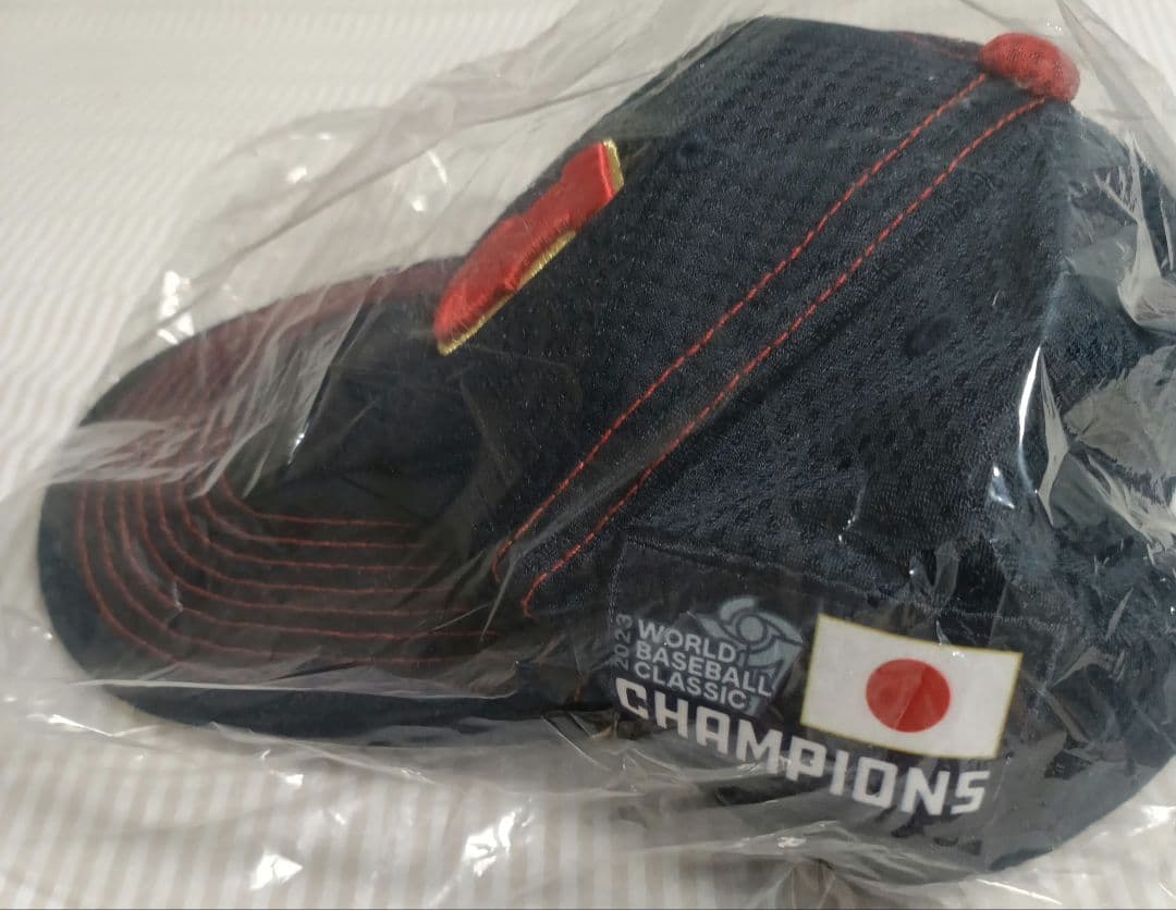 大谷翔平　WBC 2023 日本代表キャップ ネイビー　Fサイズ