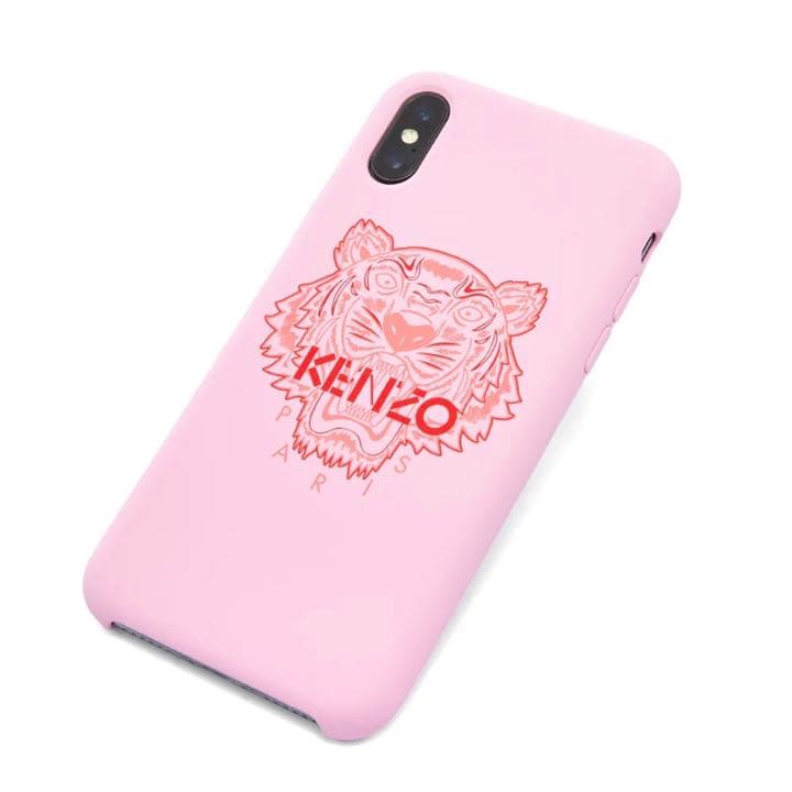 日本未発売 KENZO ケンゾー iPhoneX/Xs ケース タイガー ピンク