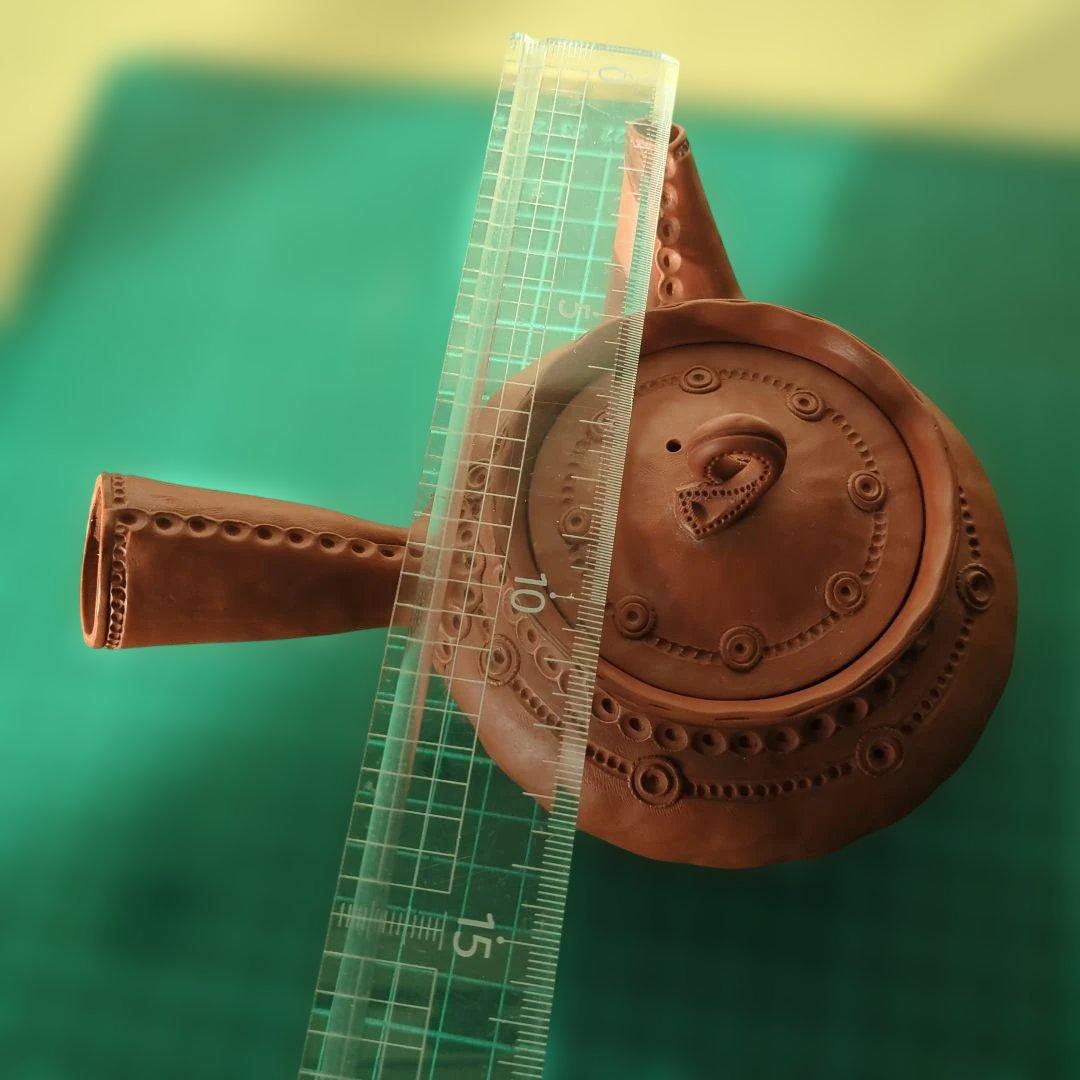 急須　茶道具　石仙作