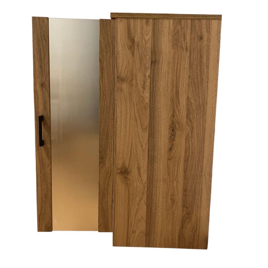 どんなお部屋とも相性のいいデザイン　ニトリ　レンジ台　ライトブラウン　幅60cm