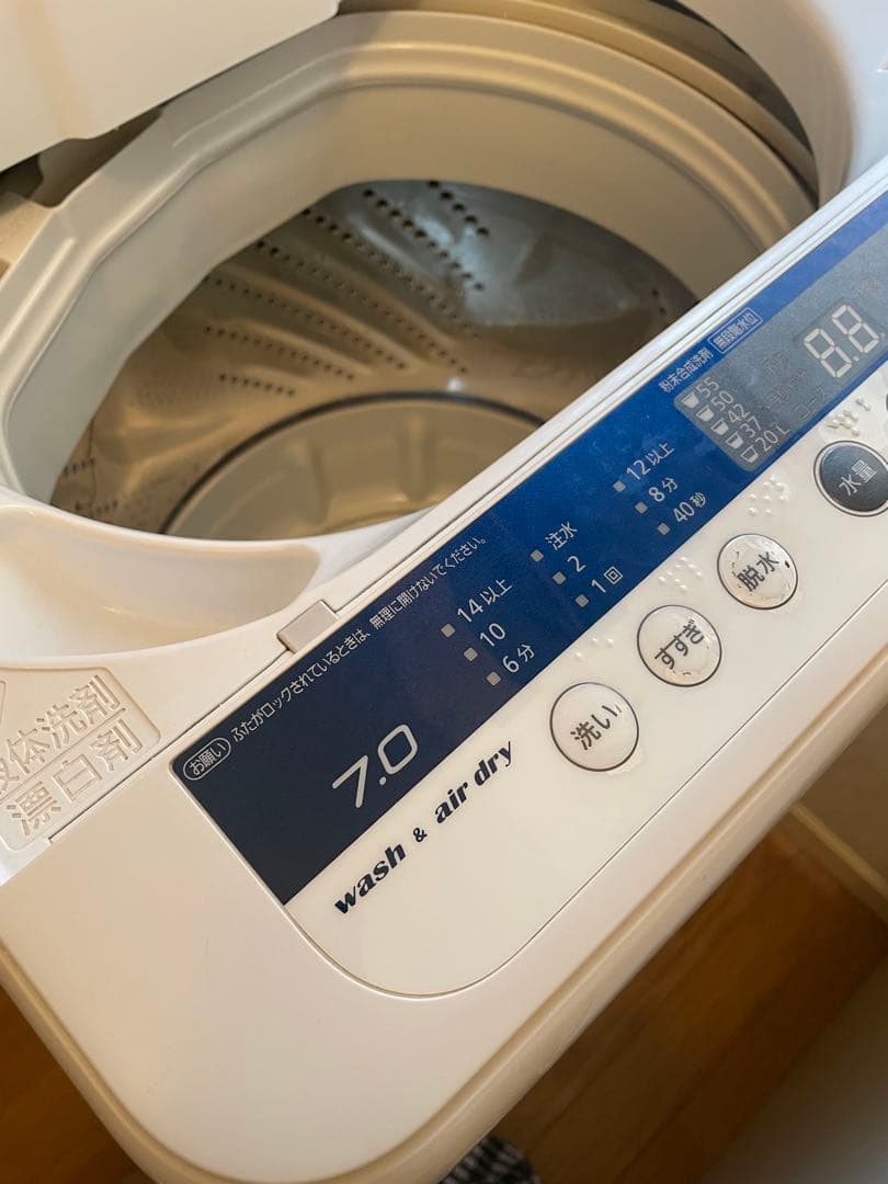 Panasonic 縦型洗濯機 7.0kg 本体