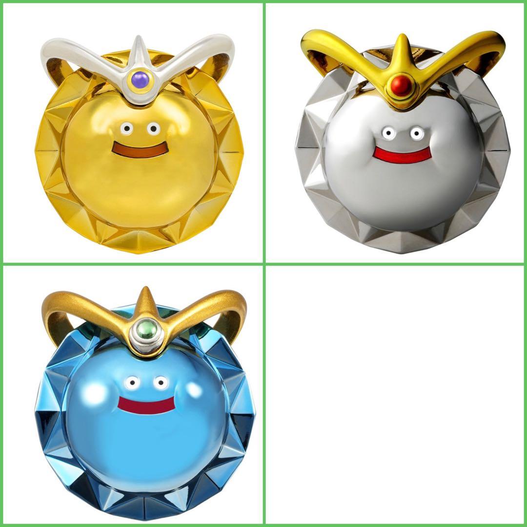 3点セット☆ドラゴンクエストメタリックモンスターズ　ゴールデンスライム　プラチナ