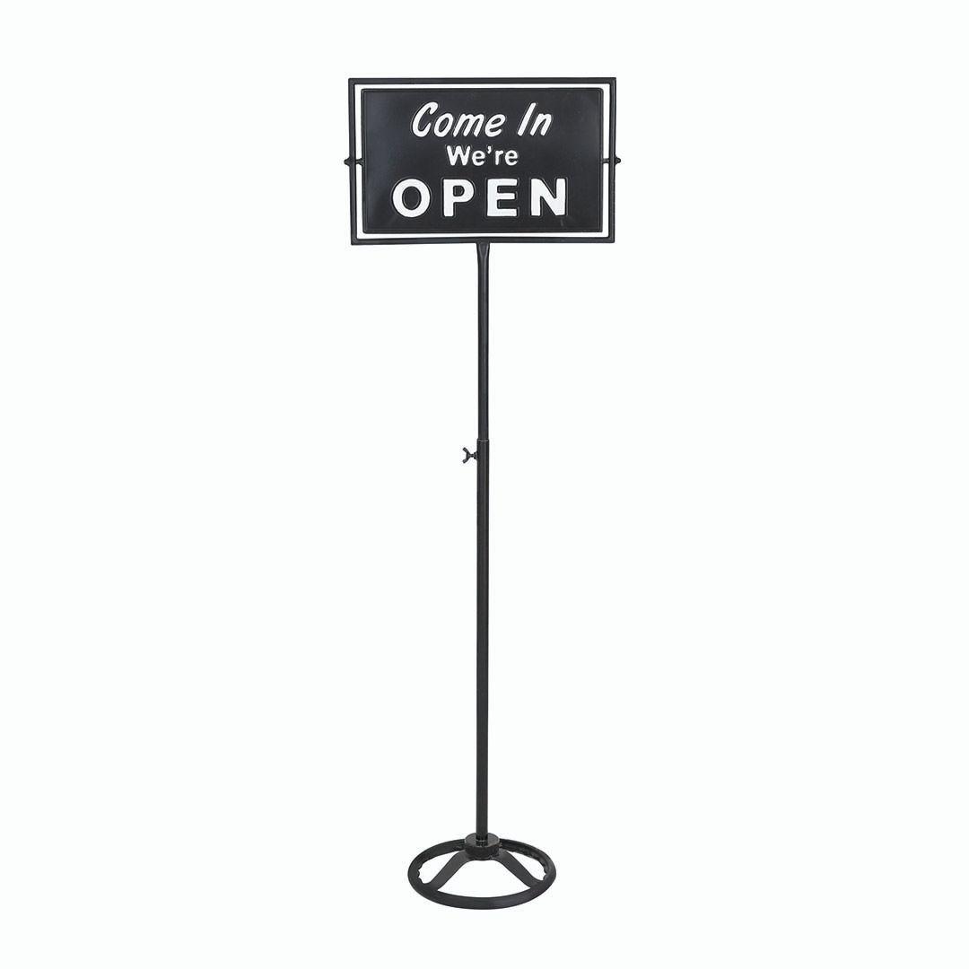 新品 スピナーサインスタンド BK ダルトン 回転看板 開店 インテリア