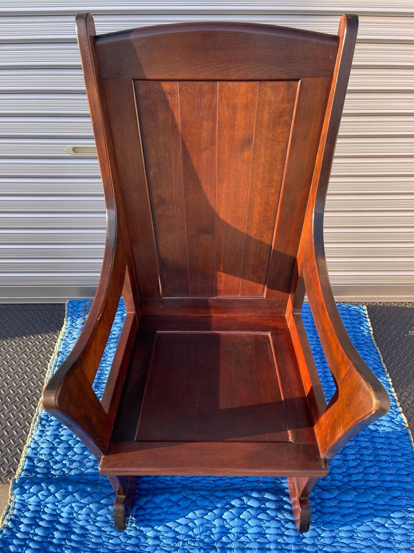 松本民芸家具　ロッキングチェア　岸