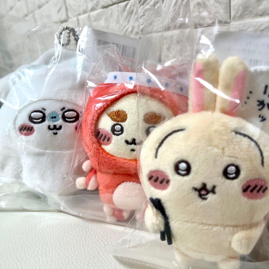ちいかわ ハチワレ うさぎ モモンガ ステッカー クリアファイル ぬいぐるみ
