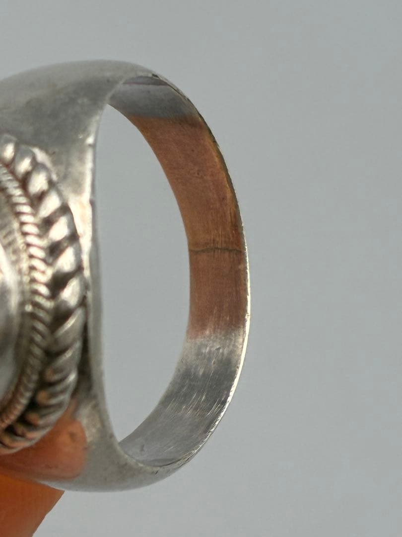 ラピスラズリ　 15号 925銀　レディース　リング　指輪　美品