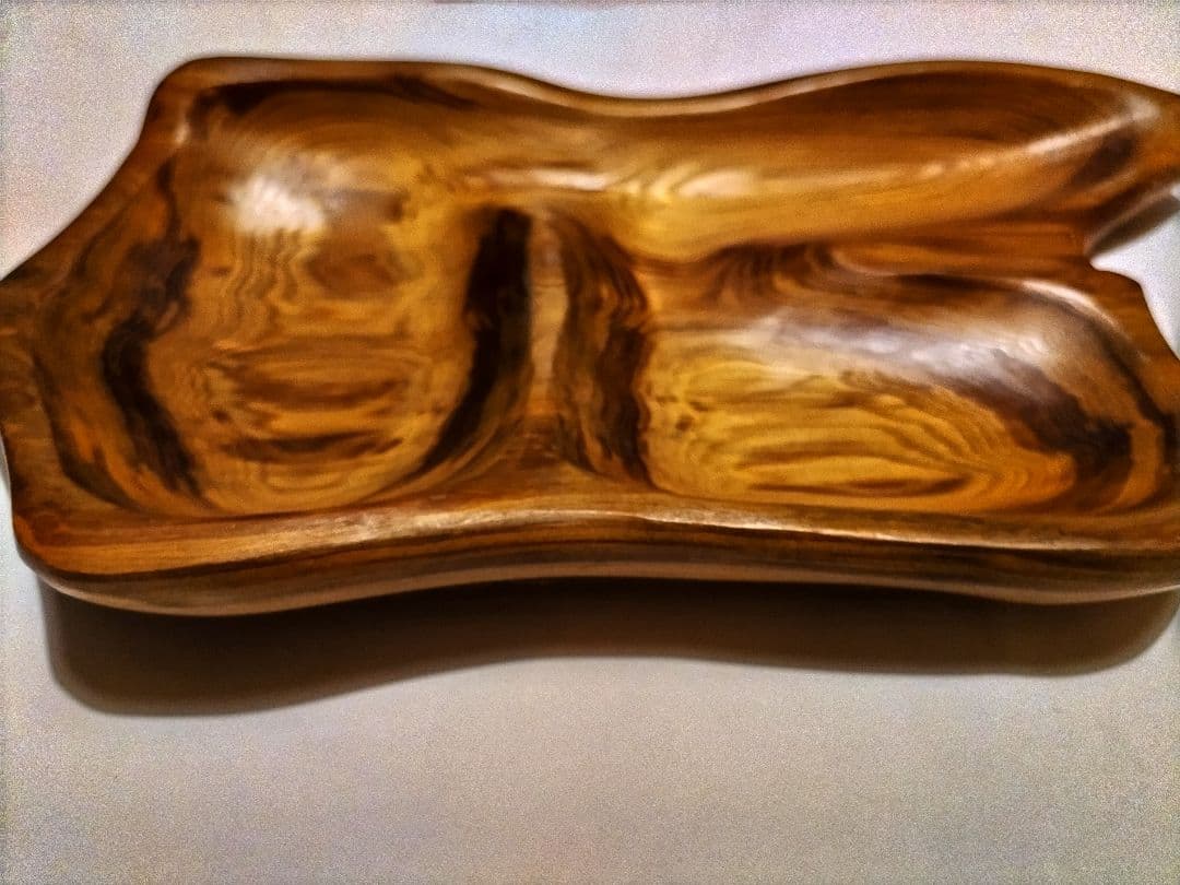 屋久杉〜モーニングトレイ&一輪挿し