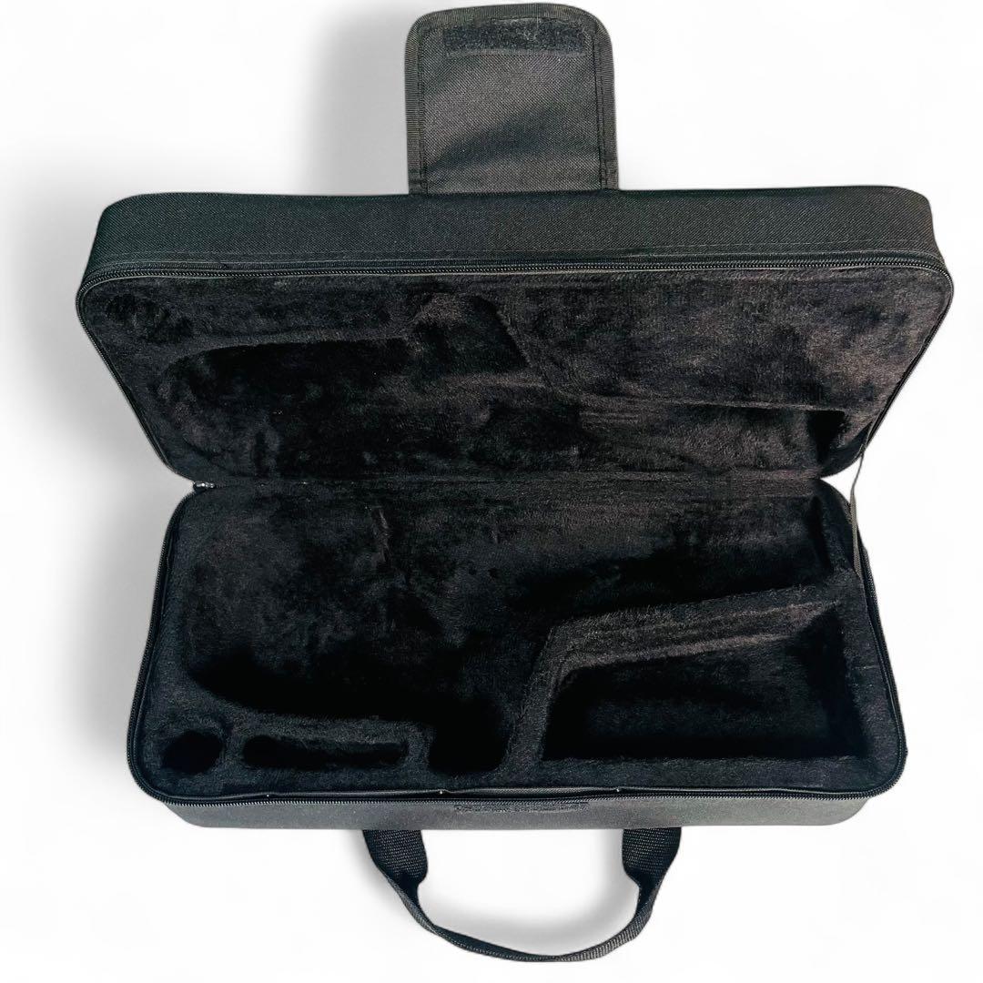 美品　カープドソプラノサックス　セミハードケース　ストラップ付属　リュック