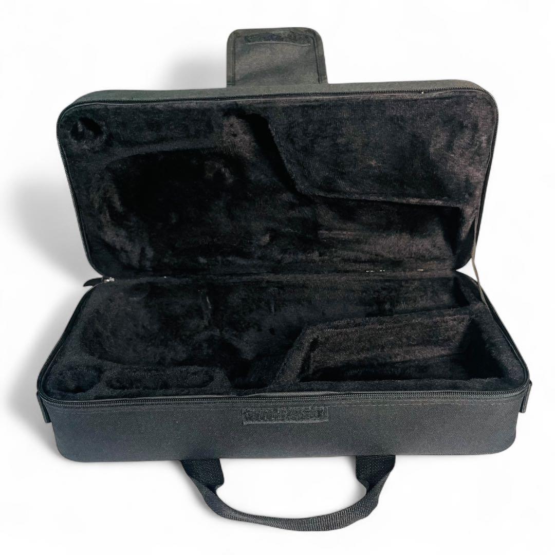 美品　カープドソプラノサックス　セミハードケース　ストラップ付属　リュック