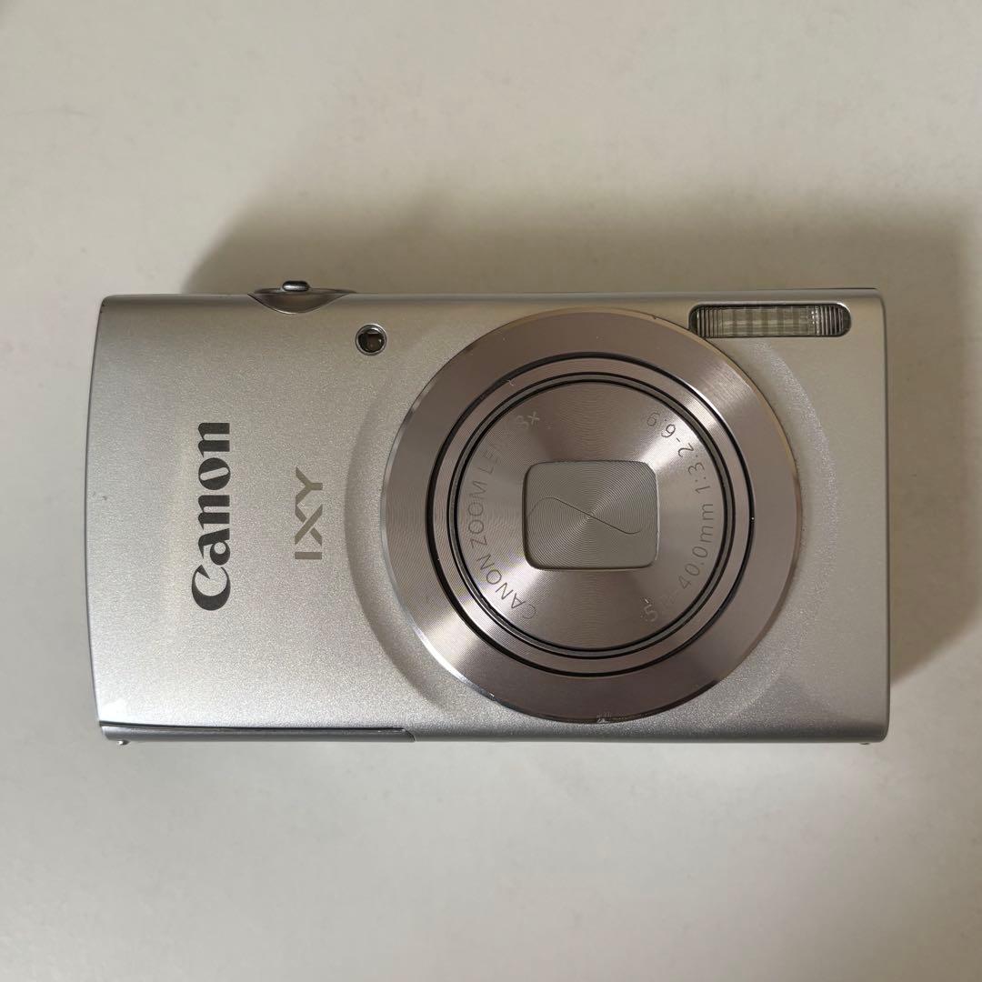 Canon IXY 180 シルバー デジカメ 箱 充電器 動作確認済