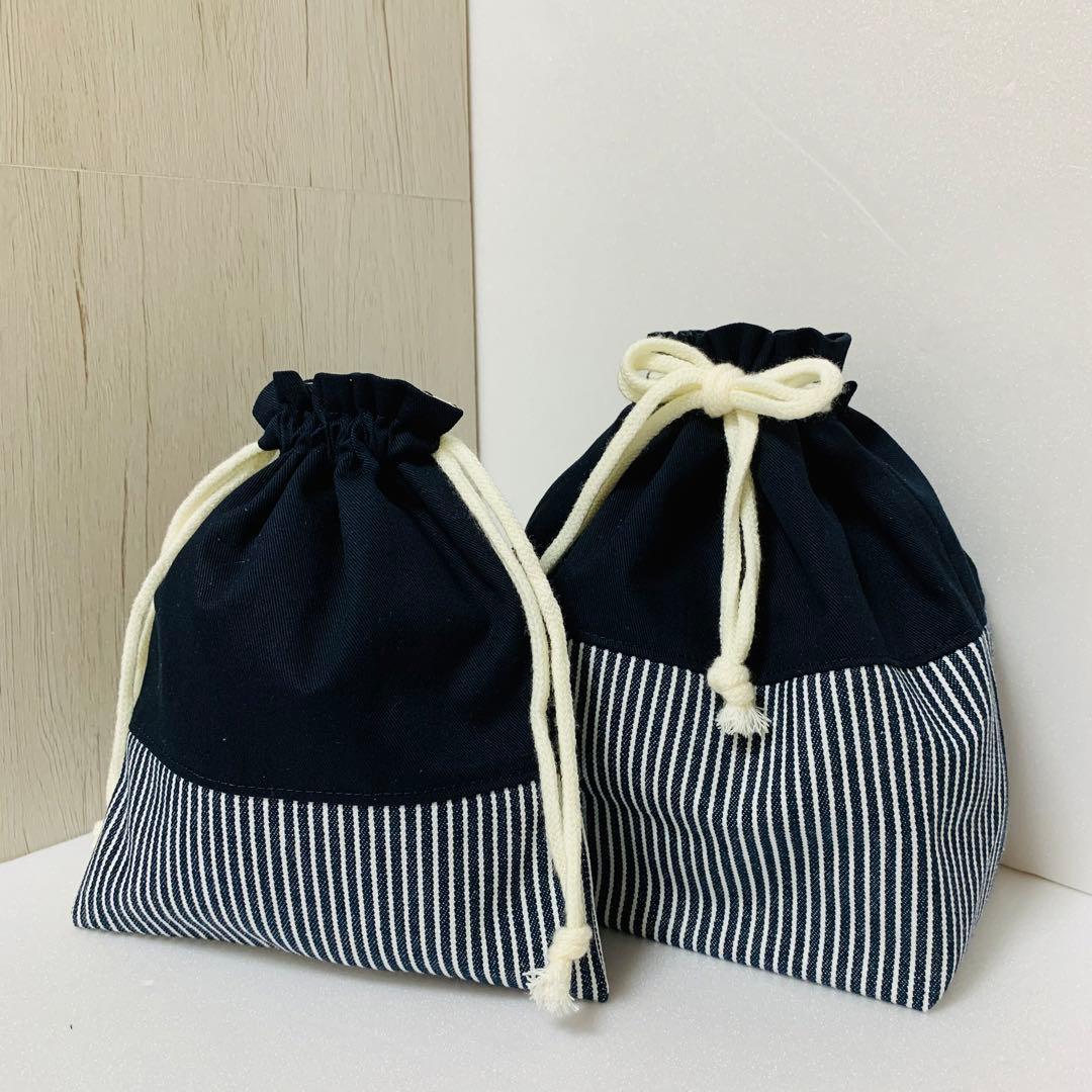 入園入学セット　レッスンバッグ　上履き袋　体操着袋　お弁当袋　巾着　ハンドメイド