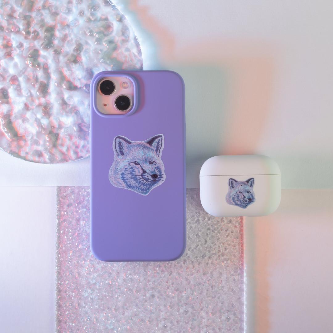 メゾンキツネ Cool-Tone iPhone13 Pro ケース (パープル)