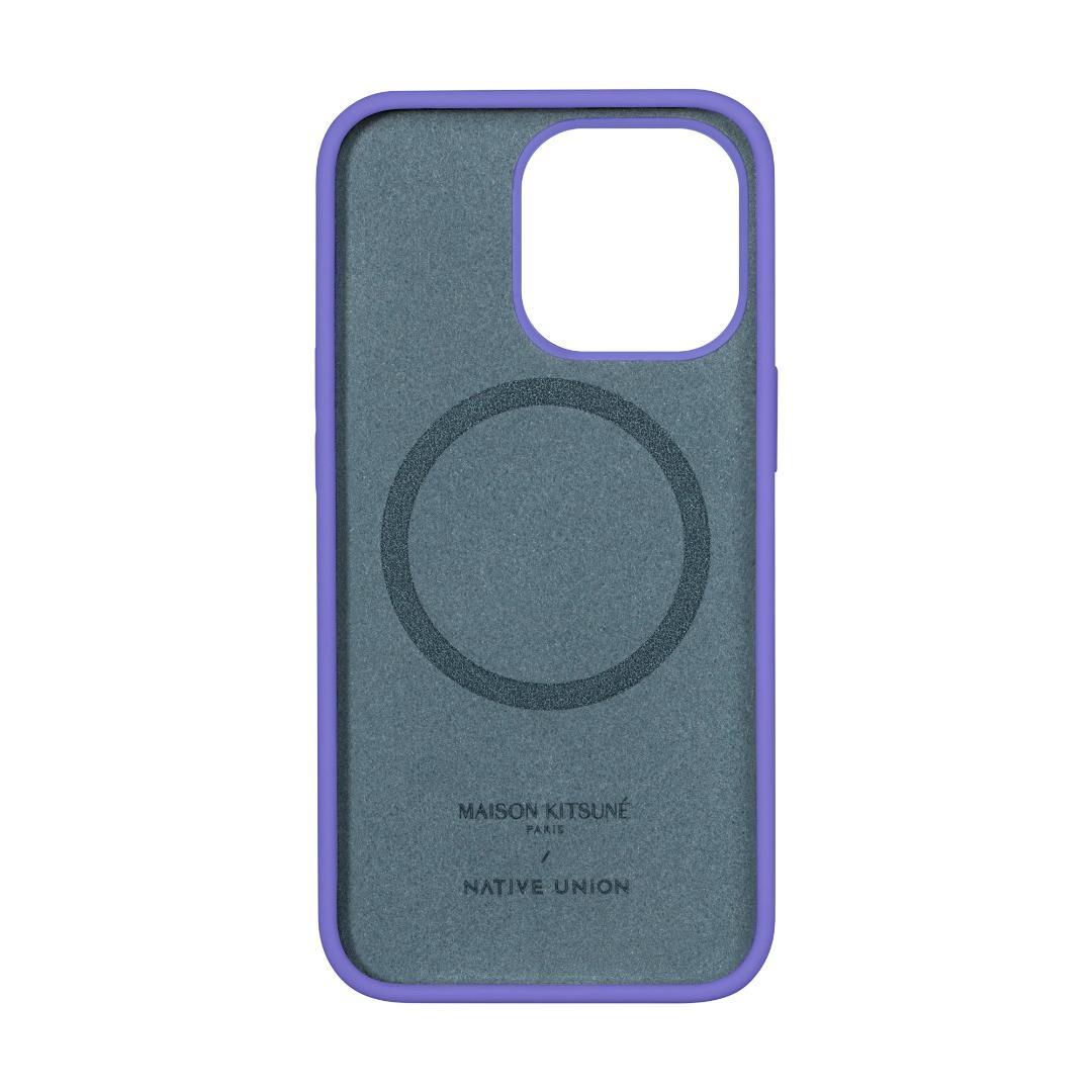 メゾンキツネ Cool-Tone iPhone13 Pro ケース (パープル)