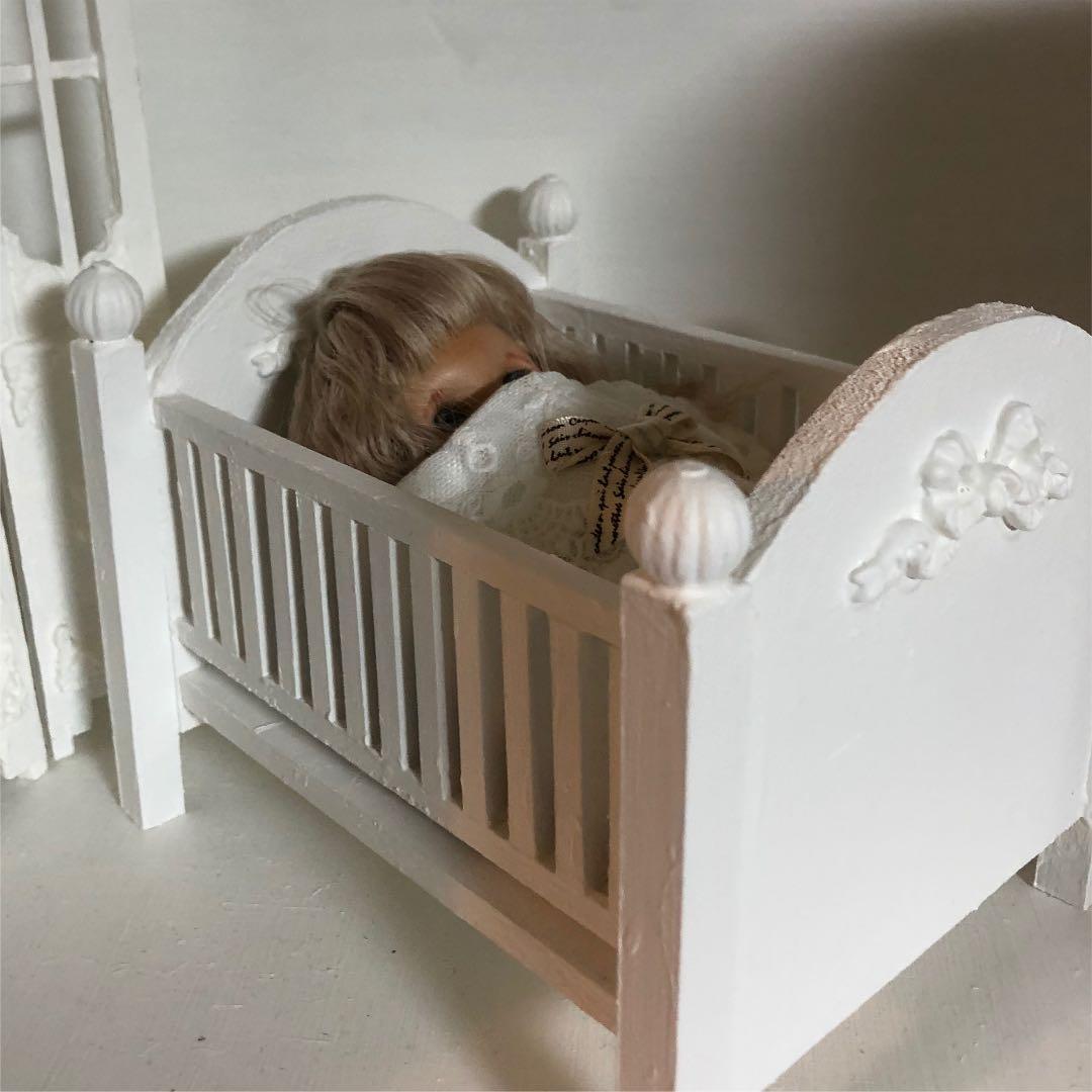 NO.116 まるちゃん様♡オーダー専用　プチブライス ベビーベッド