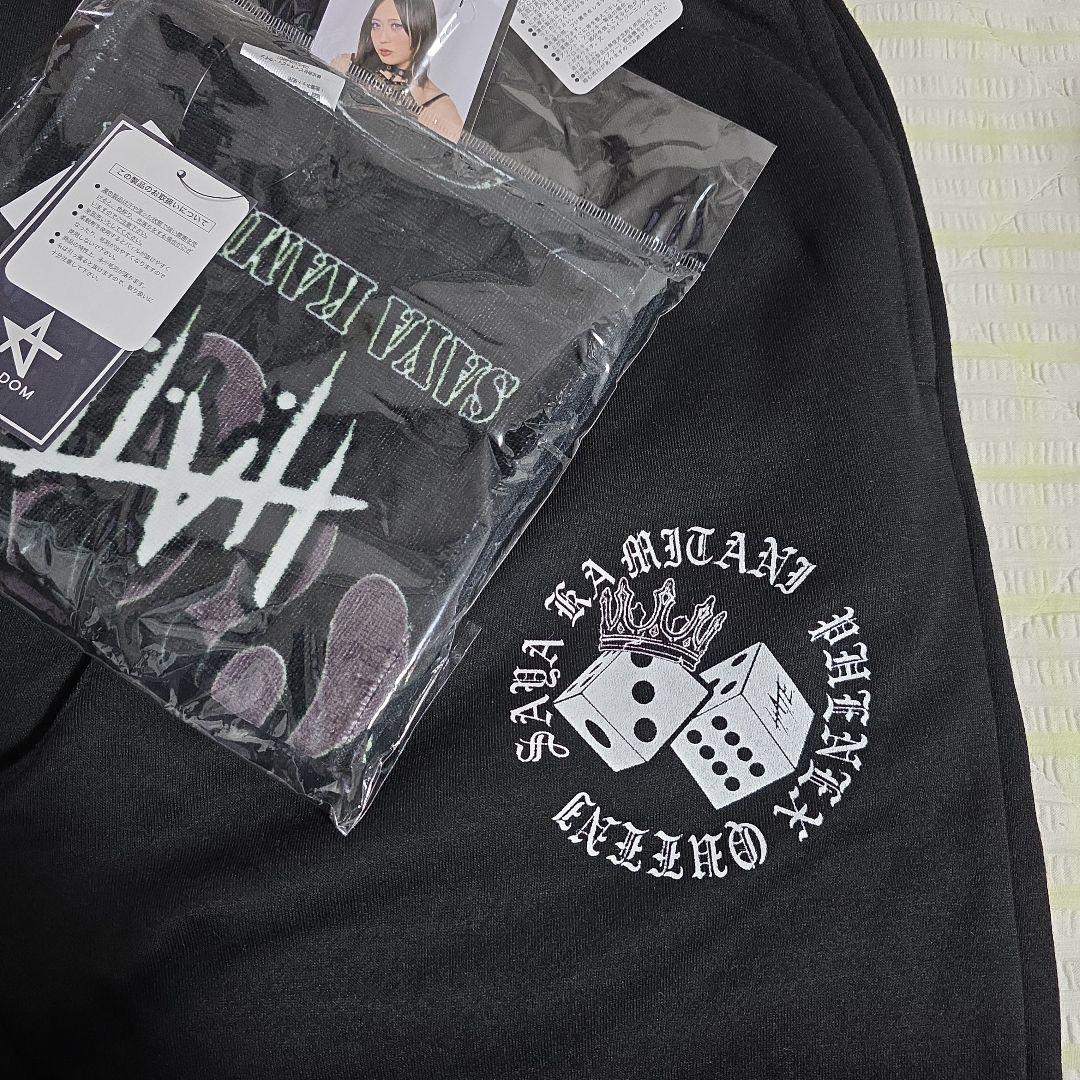 STARDOM　上谷沙弥パーカー3L+パンツLLセット　タオル+ステッカー付