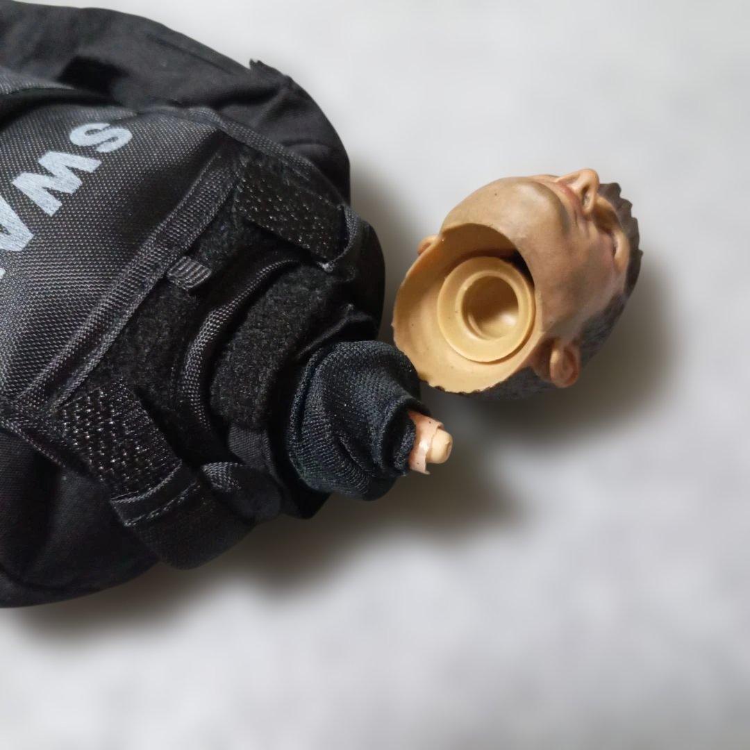 1/6素体 ヘッド ジェレミーレナー SWAT ライフル 防弾ベスト12インチ