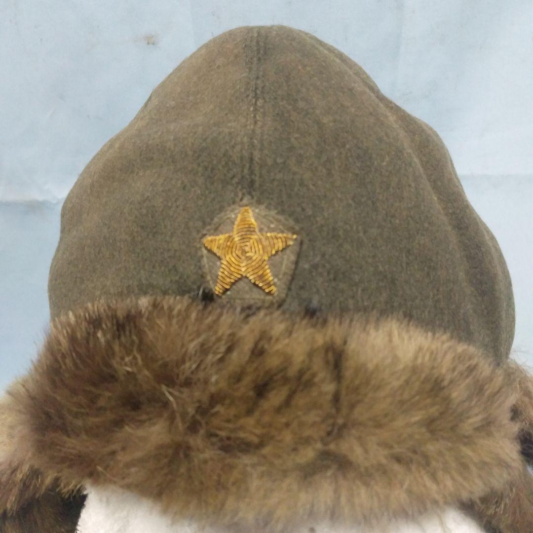 日本陸軍防寒帽（将校仕様実物)